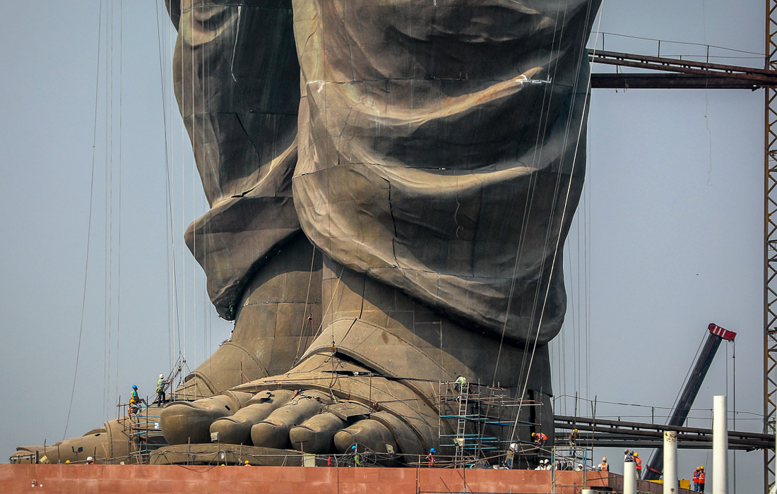 Statue of unity india фото